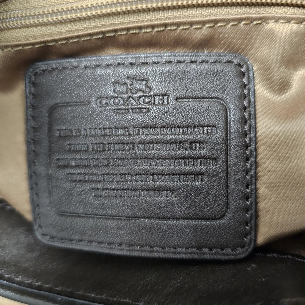 Coach Madison Phoebe Monogram Tote Brown - Picture 13 of 13